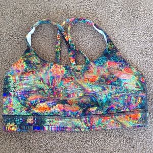 Lululemon criss cross sports bra